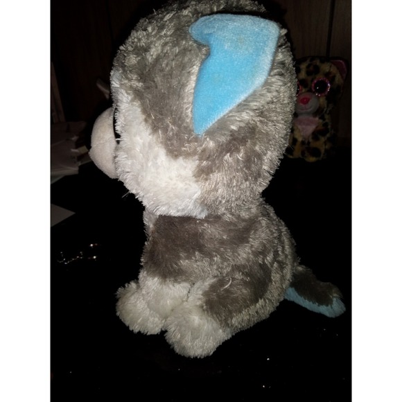 TY Beanie 9" SLUSH & Livvie Leopard 6" & Miyon Husky Dog Plush Stuffed Animal - Picture 2 of 16
